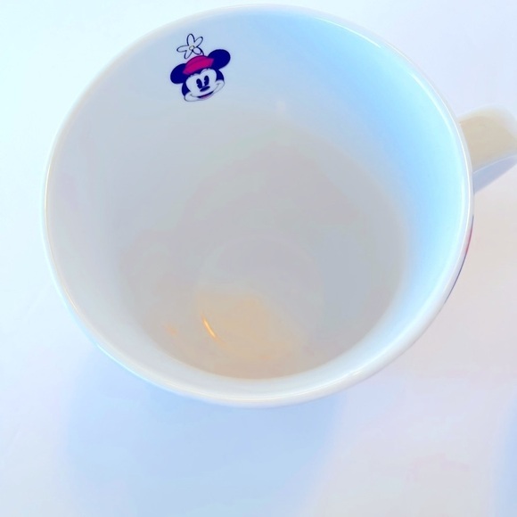 Disney Minnie and Mickey Mouse Mugs 14 oz All Over Mickey/ Minnie Faces - Picture 6 of 8